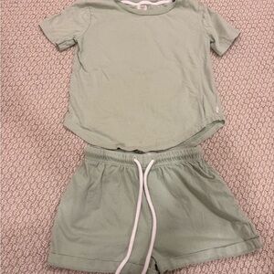 Nui kids 100% organic cotton 2 piece set